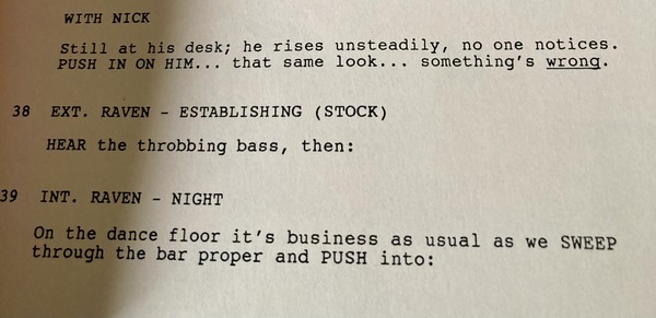 SOB Script Page 1